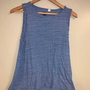 Blue tank